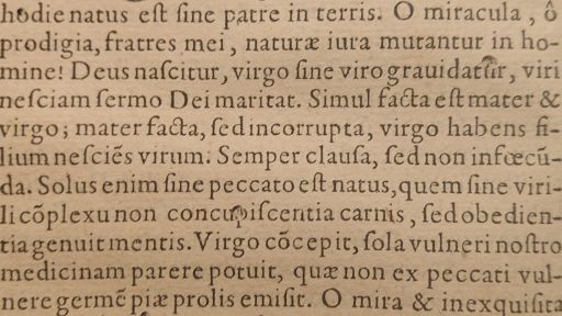 Original quote on St. Augustine about Christmas